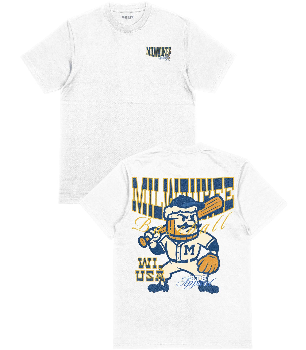 Milwaukee Baseball Appl. T-Shirt - Old Time Sports