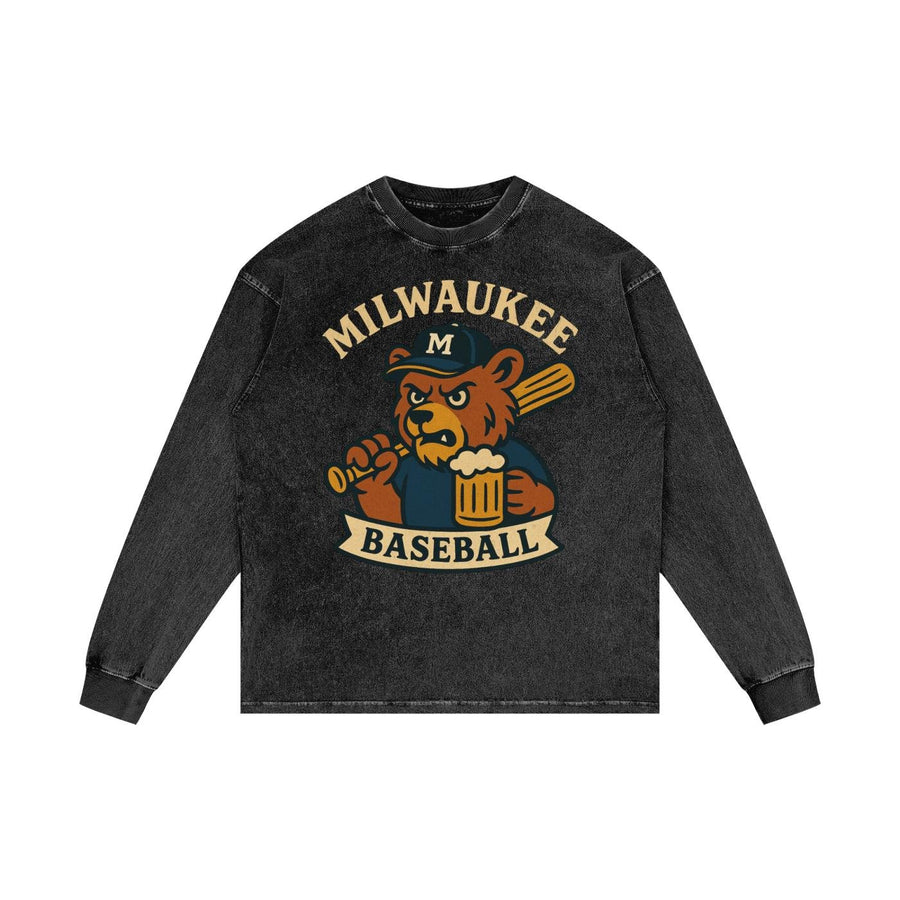 Milwaukee Baseball Signature Longsleeve - Old Time Sports