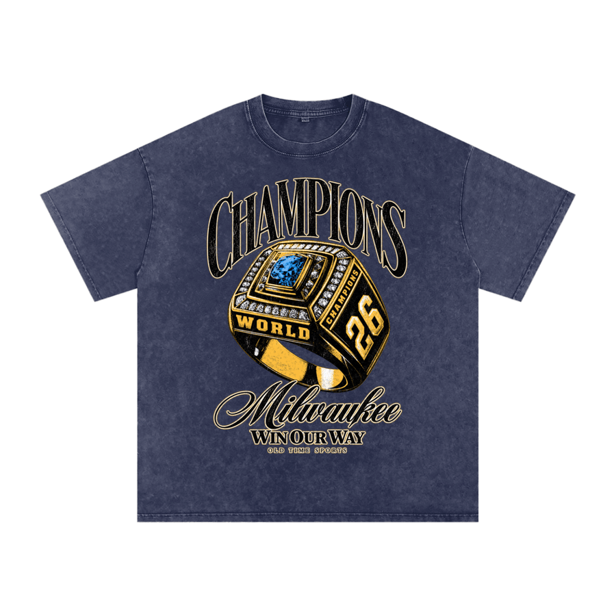 Milwaukee Champs v2 Heavyweight Tee - Old Time Sports