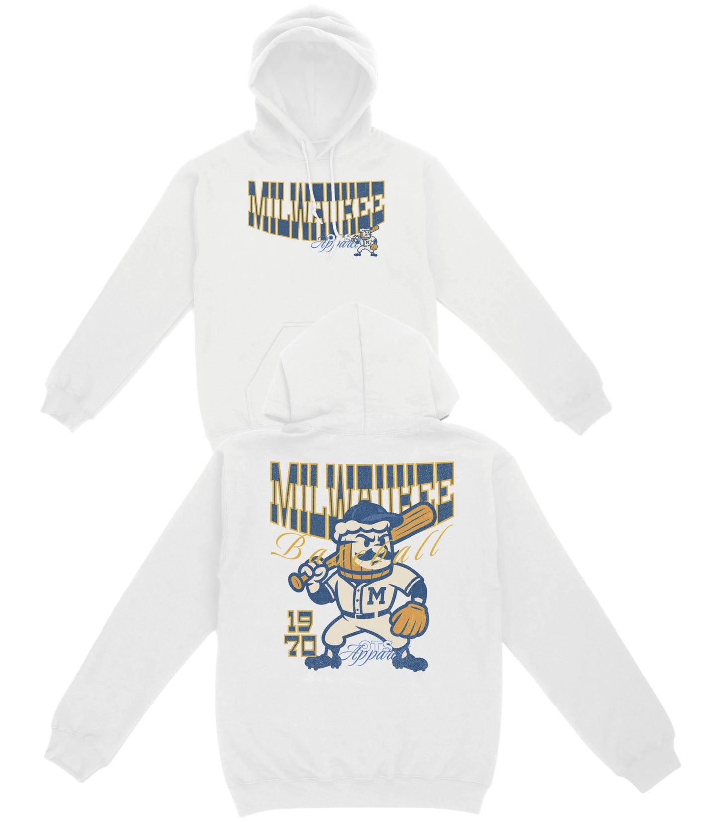 Milwaukee Since 1970 Basic Hoodie - Old Time Sports