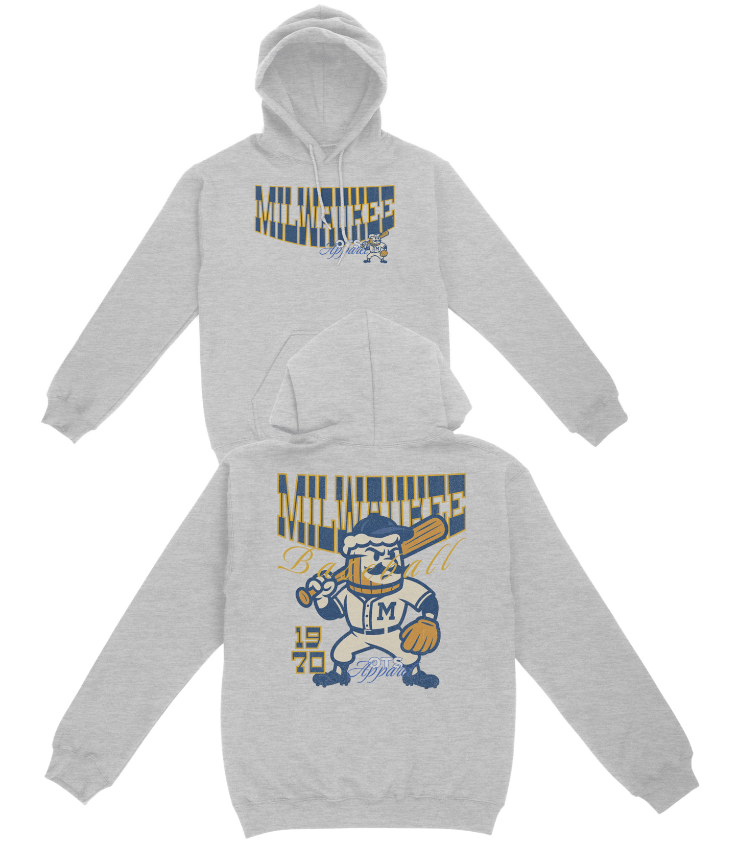 Milwaukee Since 1970 Basic Hoodie - Old Time Sports
