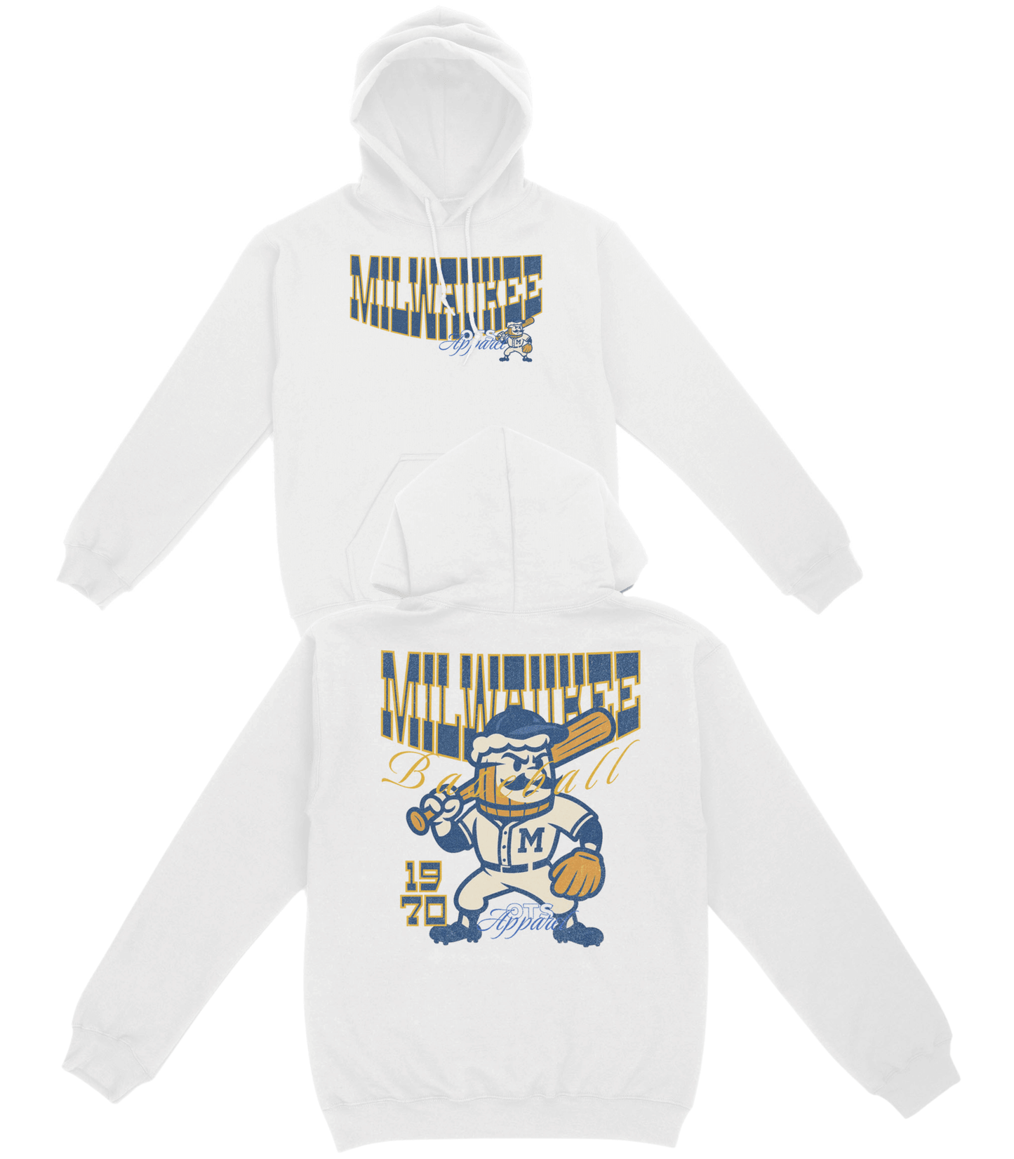 Milwaukee Since 1970 Basic Hoodie - Old Time Sports