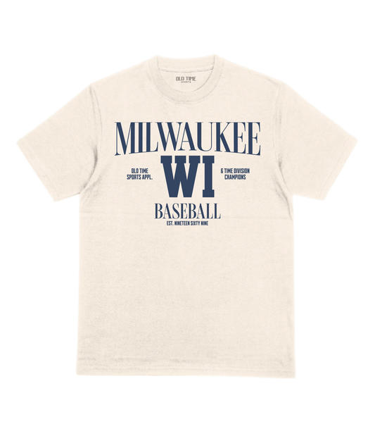 Milwaukee, WI T-Shirt - Old Time Sports