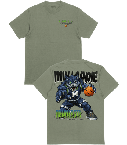 Mini Apple Basketball T-Shirt - Old Time Sports