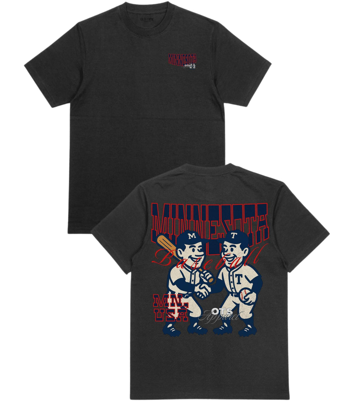 Minnesota Baseball Appl. T-Shirt - Old Time Sports