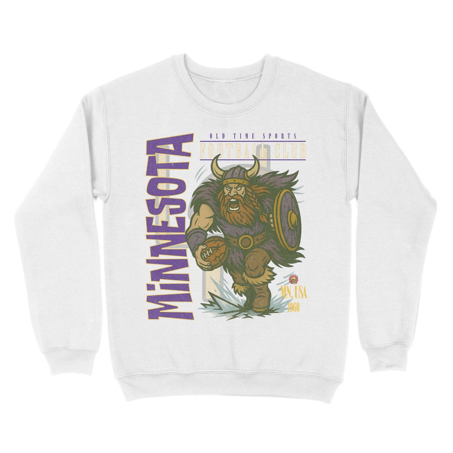 Minnesota Football Basic Crewneck - Old Time Sports