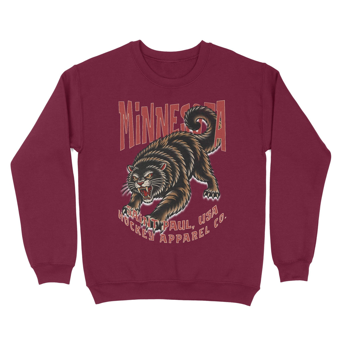 Minnesota Hockey Appl. Crewneck - Old Time Sports