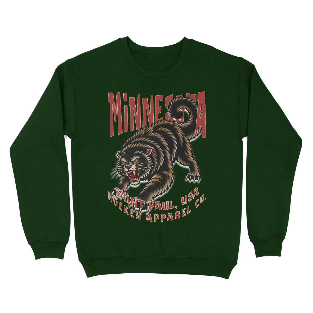 Minnesota Hockey Appl. Crewneck - Old Time Sports