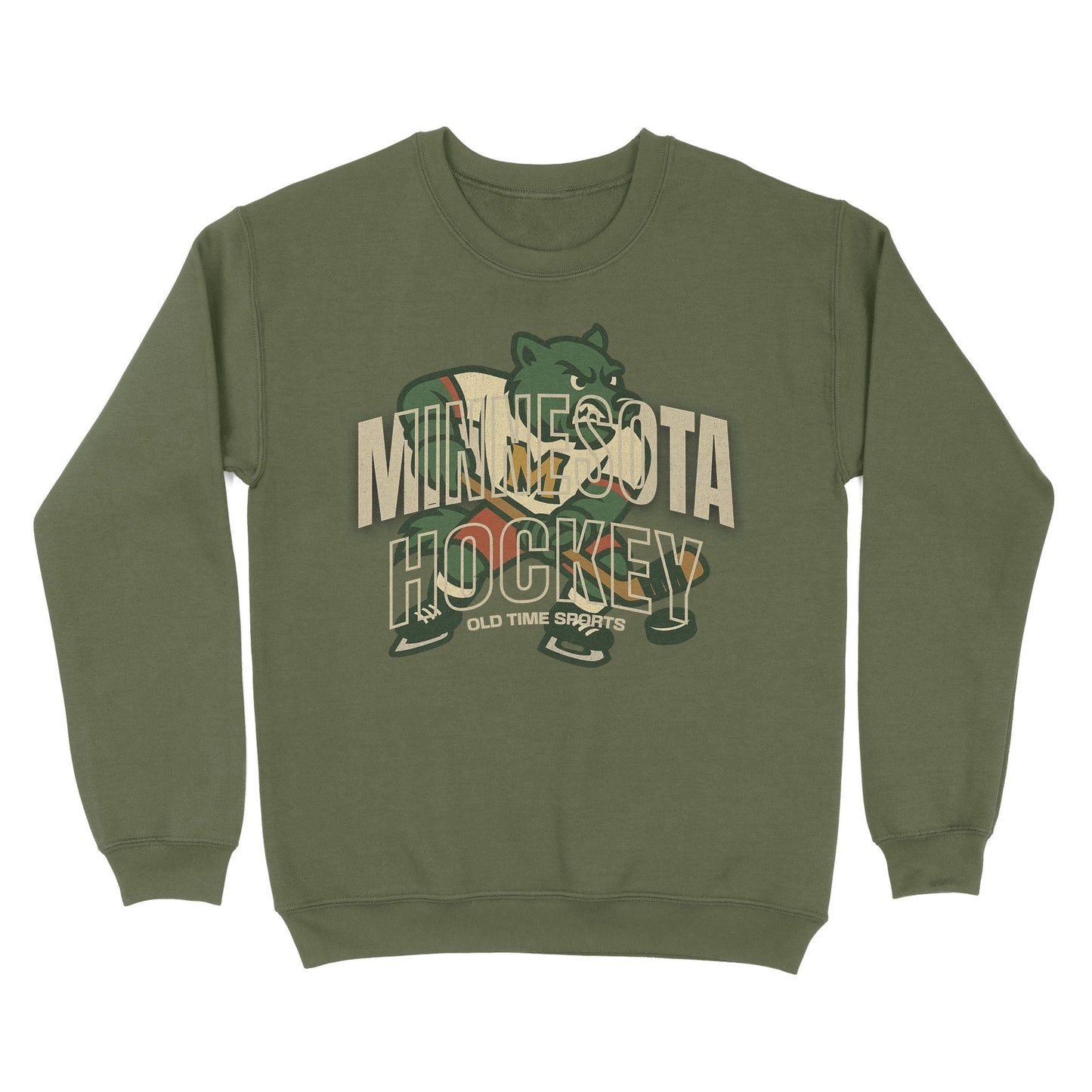 Minnesota Hockey Basic Crewneck - Old Time Sports