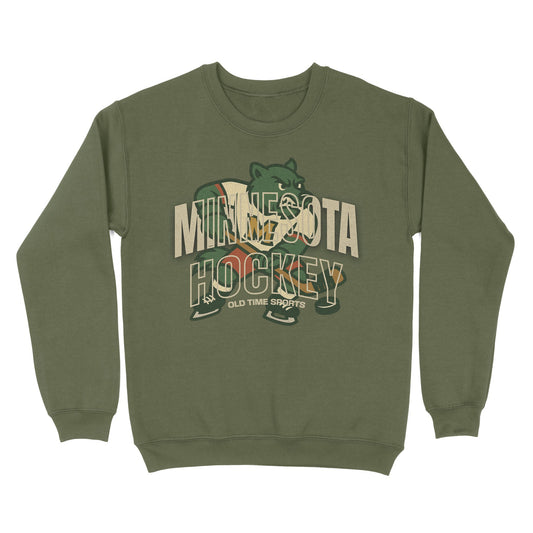 Minnesota Hockey Basic Crewneck - Old Time Sports