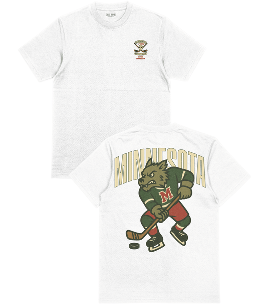Minnesota Hockey v2 T-Shirt - Old Time Sports