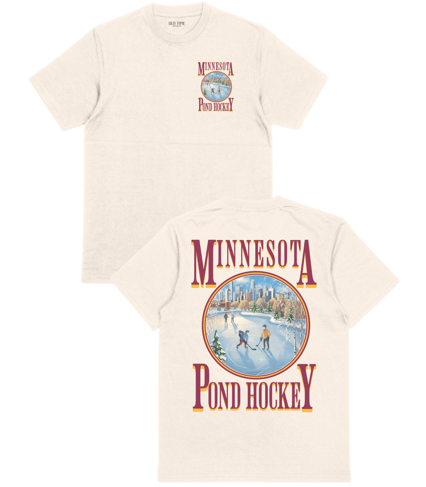 Minnesota Pond Hockey T-Shirt - Old Time Sports