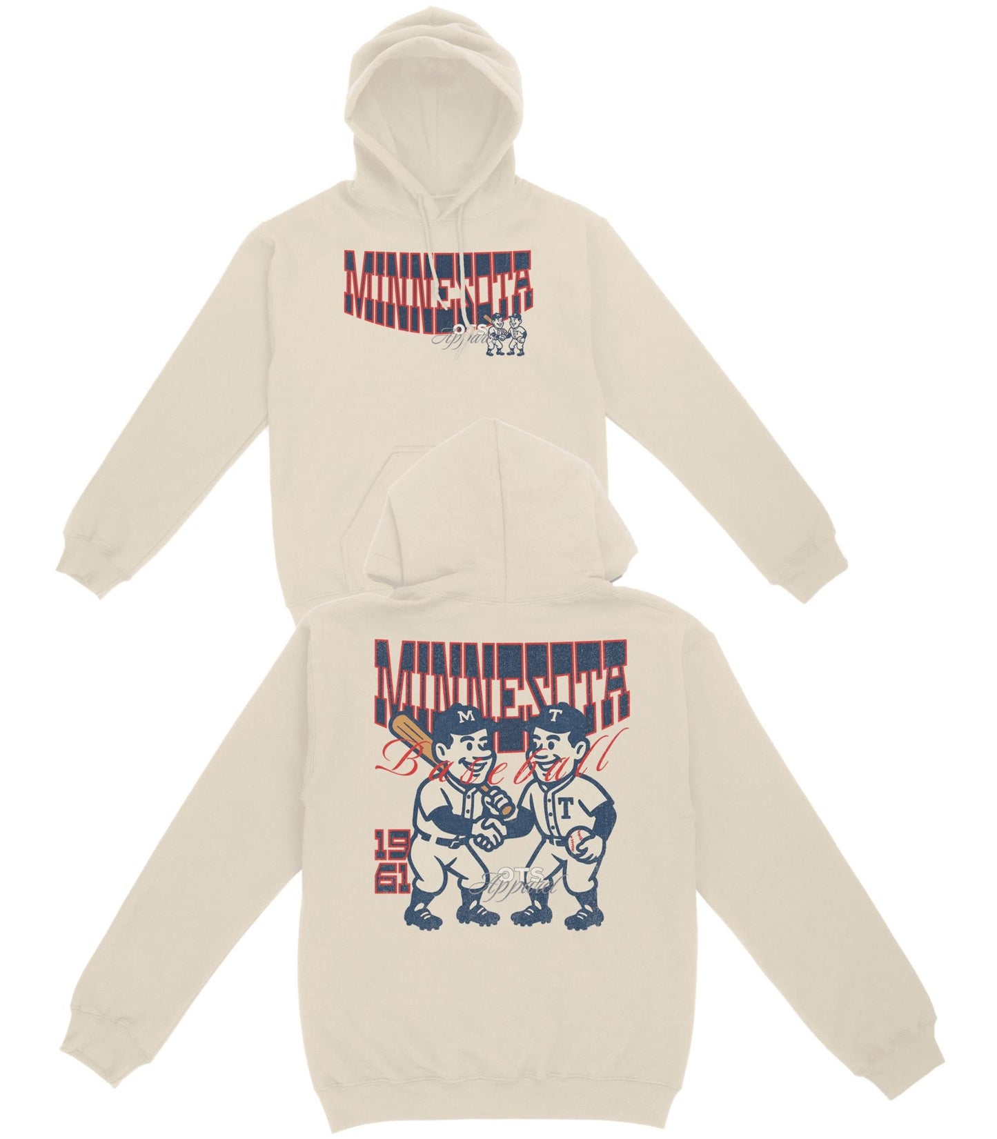 Minnesota Since 1961 Basic Hoodie - Old Time Sports