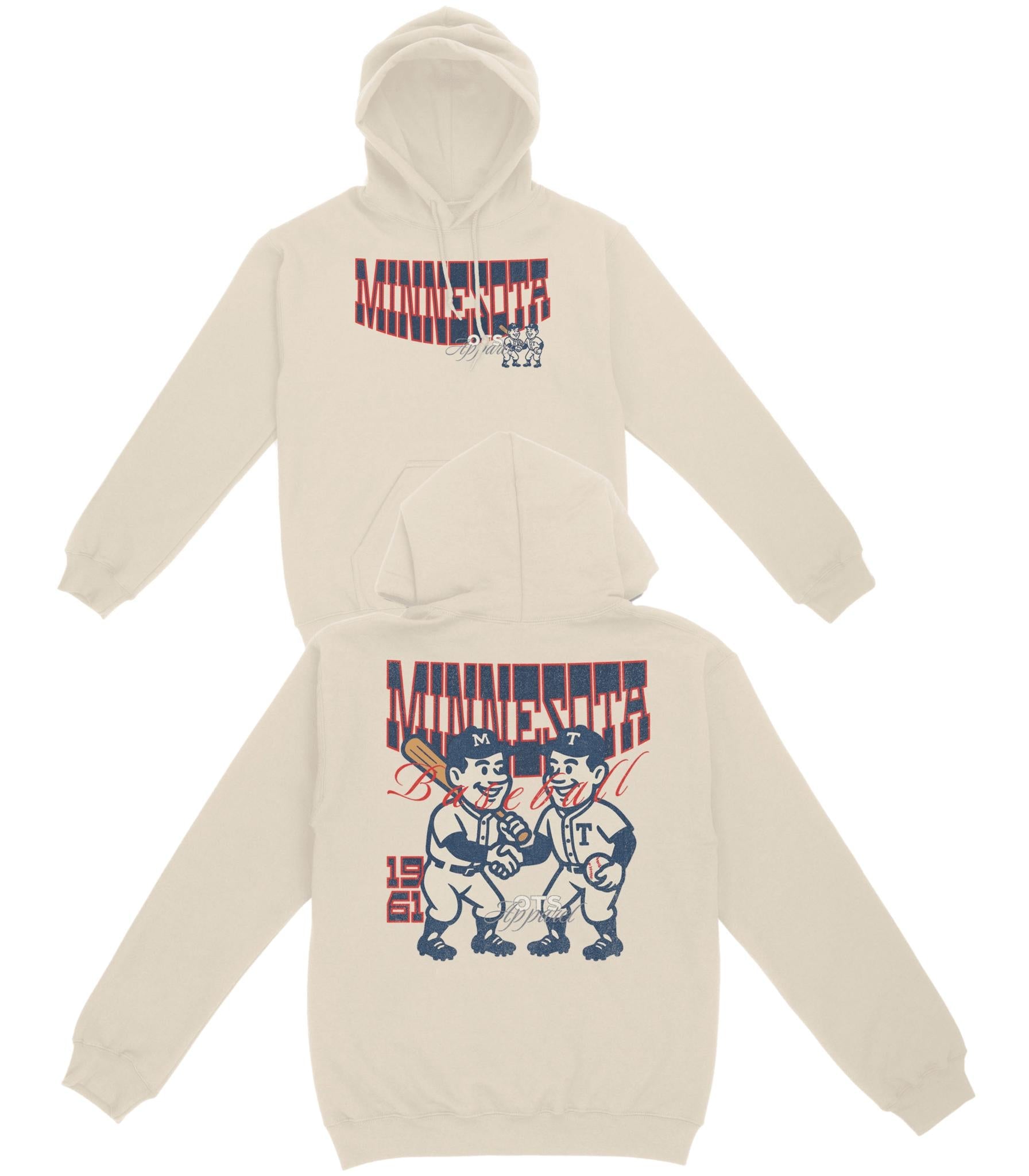 Minnesota Since 1961 Basic Hoodie - Old Time Sports