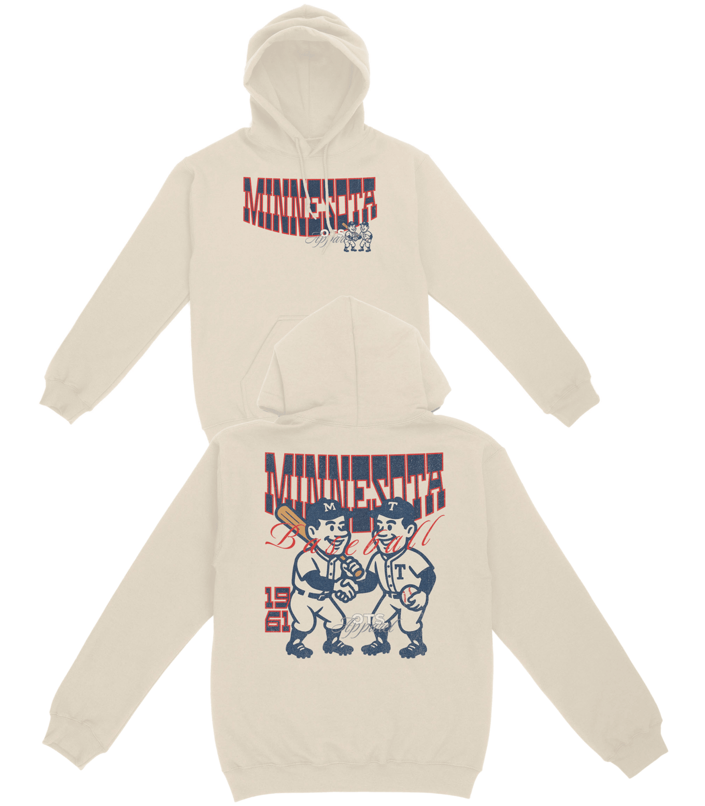 Minnesota Since 1961 Basic Hoodie - Old Time Sports