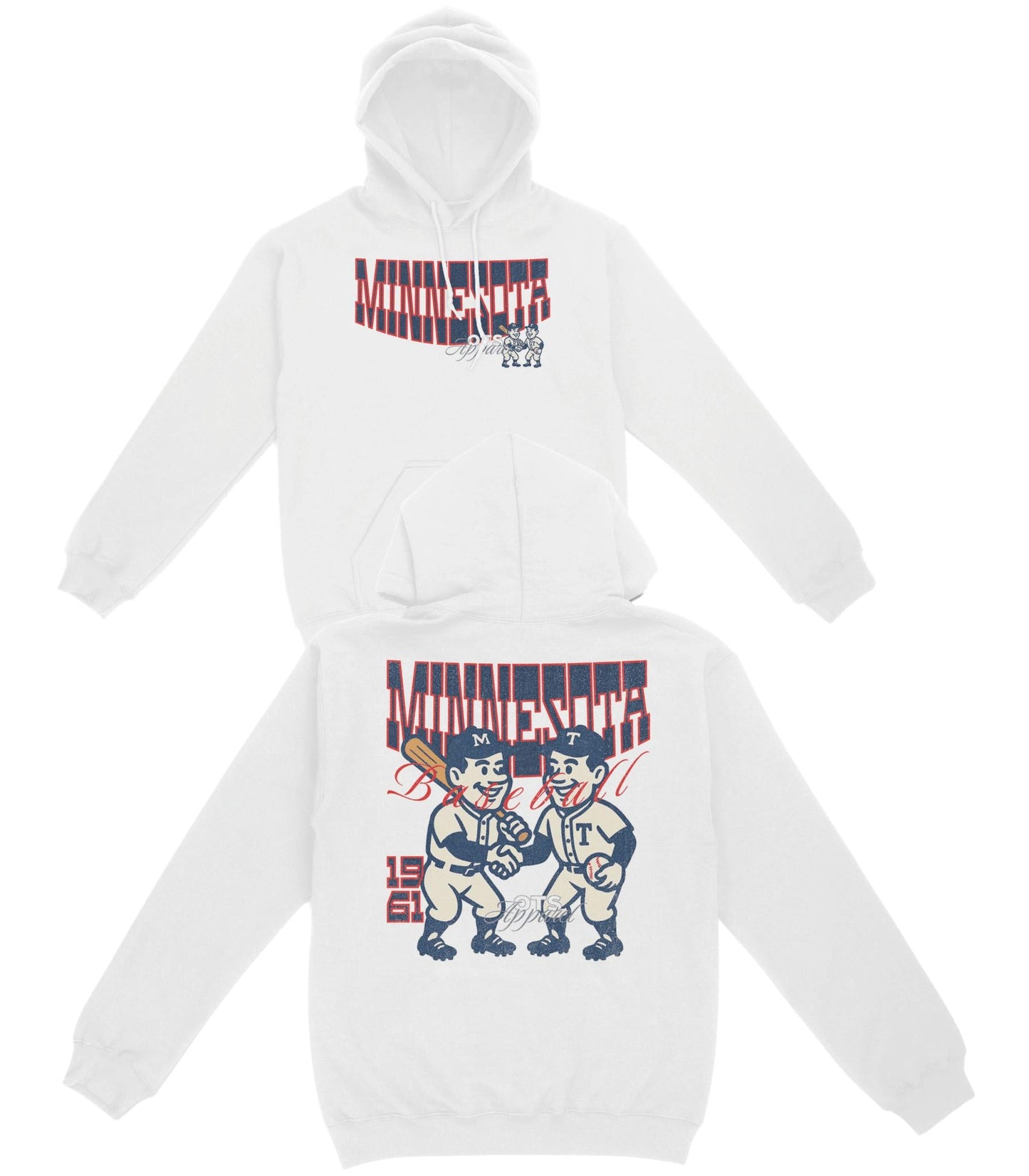Minnesota Since 1961 Basic Hoodie - Old Time Sports