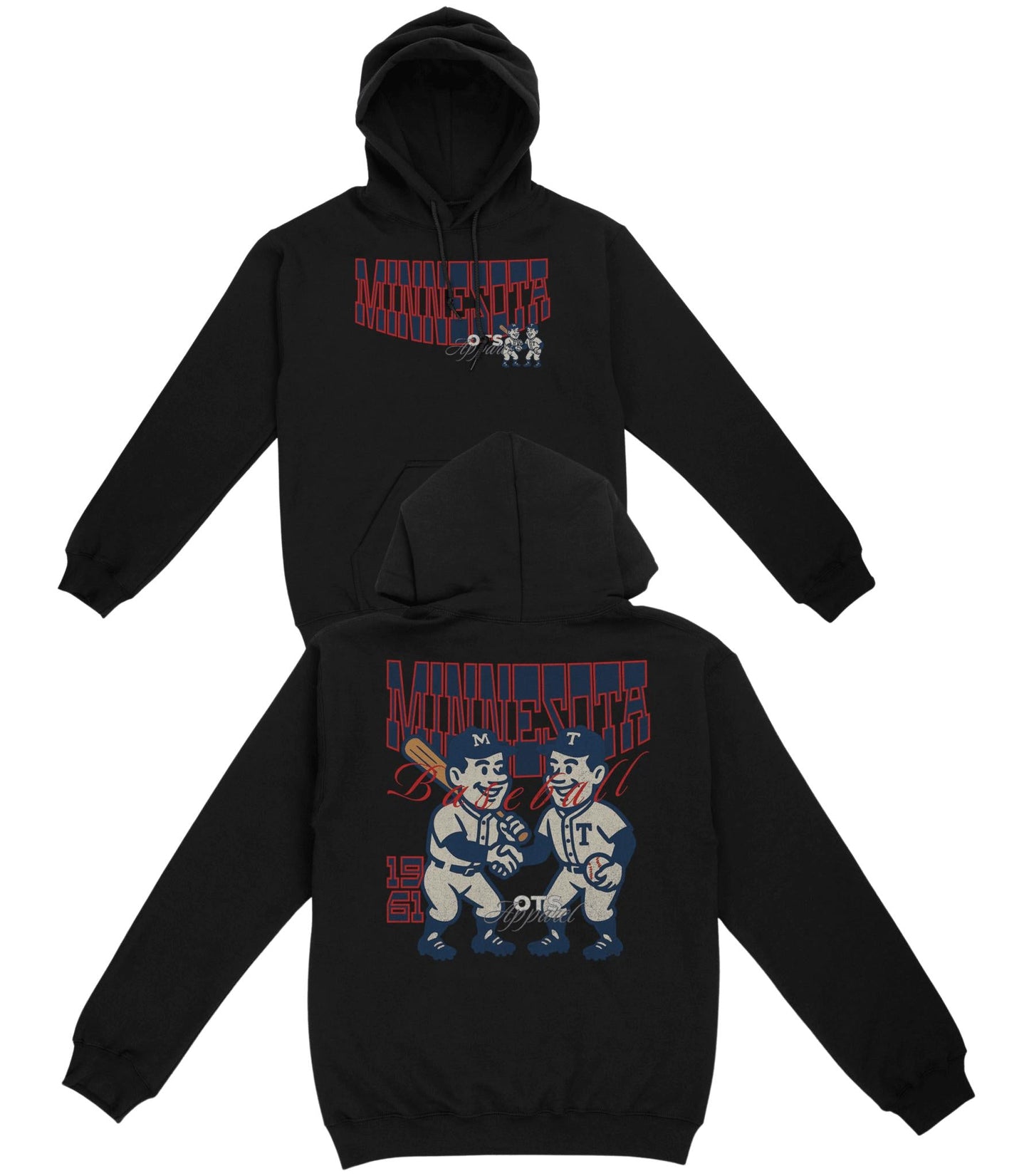 Minnesota Since 1961 Basic Hoodie - Old Time Sports