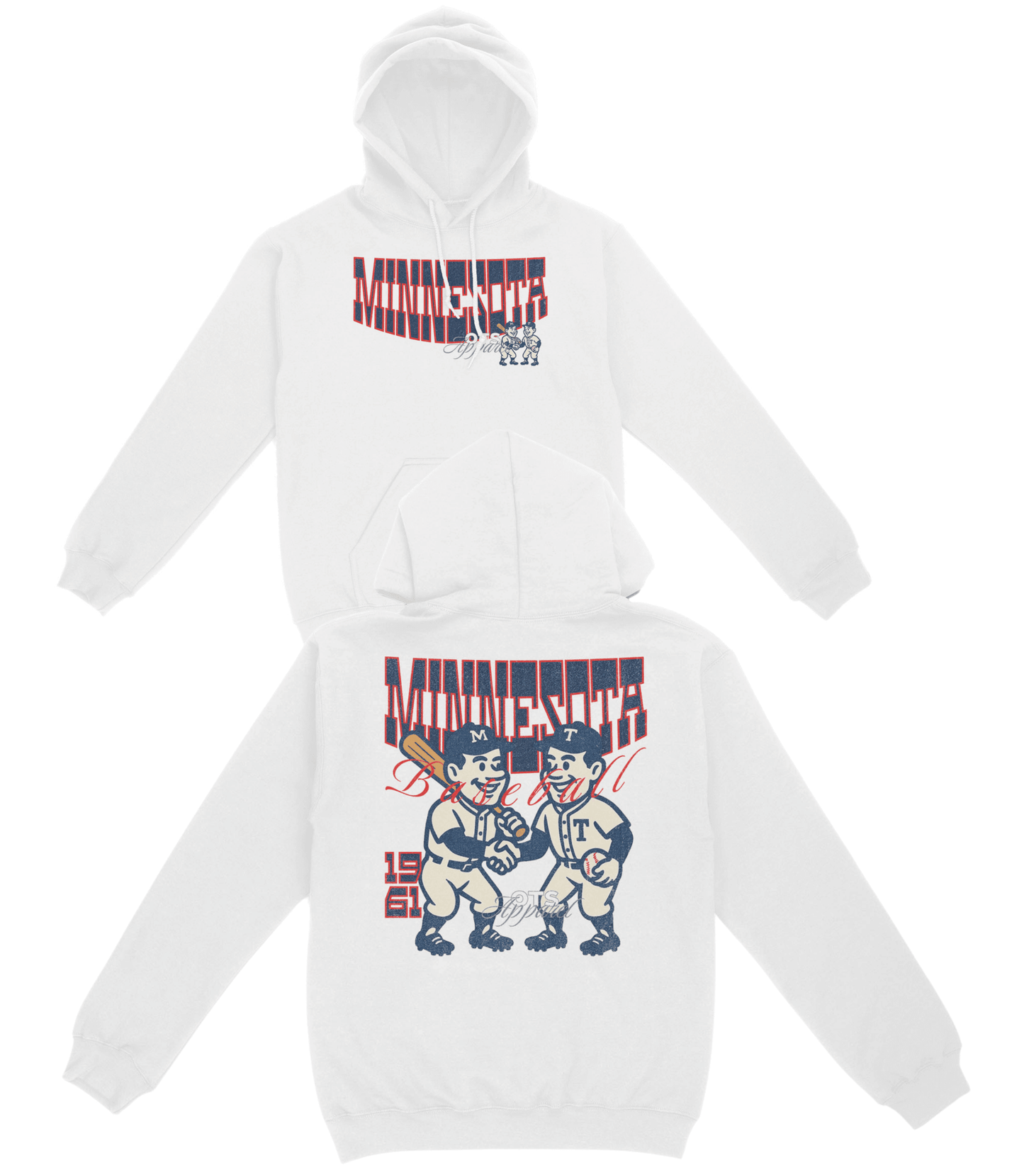 Minnesota Since 1961 Basic Hoodie - Old Time Sports