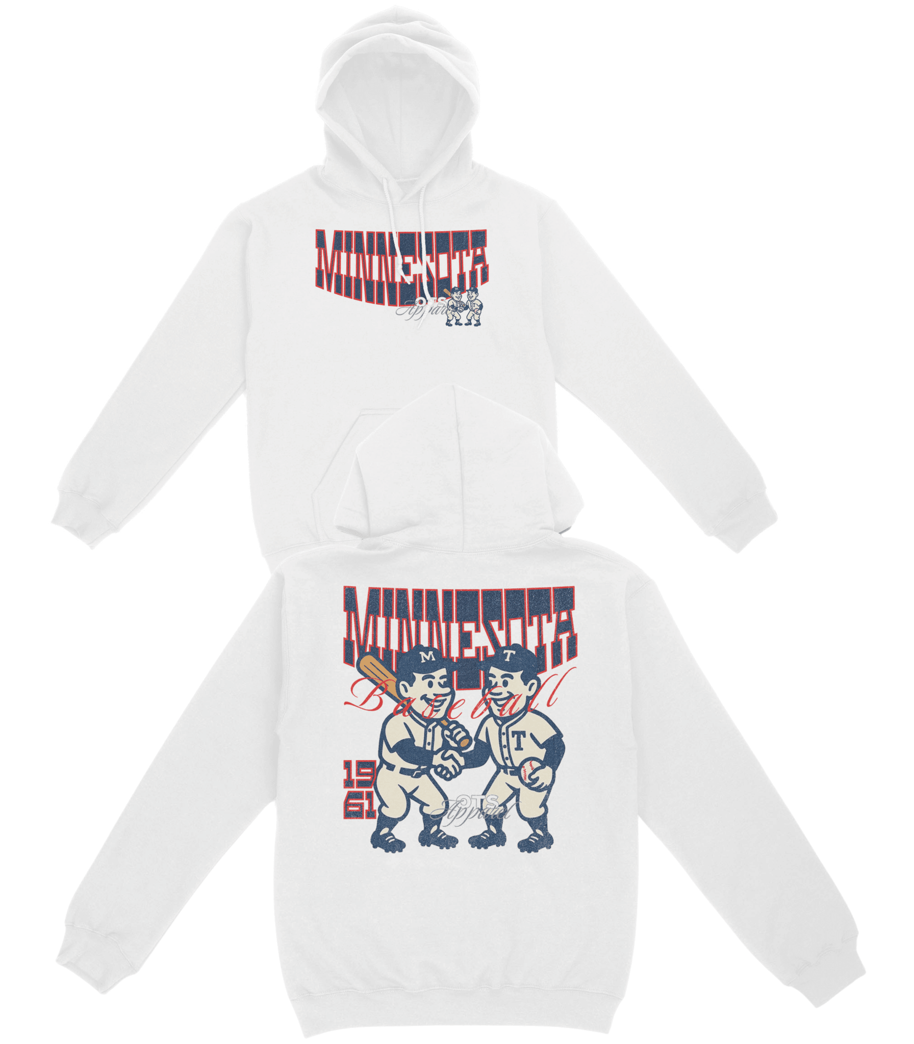 Minnesota Since 1961 Basic Hoodie - Old Time Sports