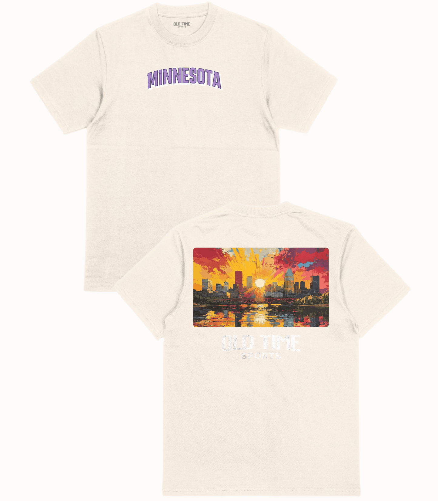 Minnesota Women's Cityscape T-Shirt - Old Time Sports