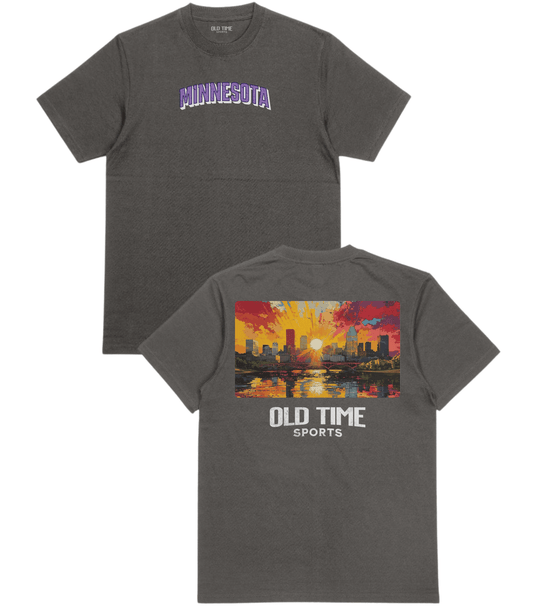 Minnesota Women's Cityscape T-Shirt - Old Time Sports