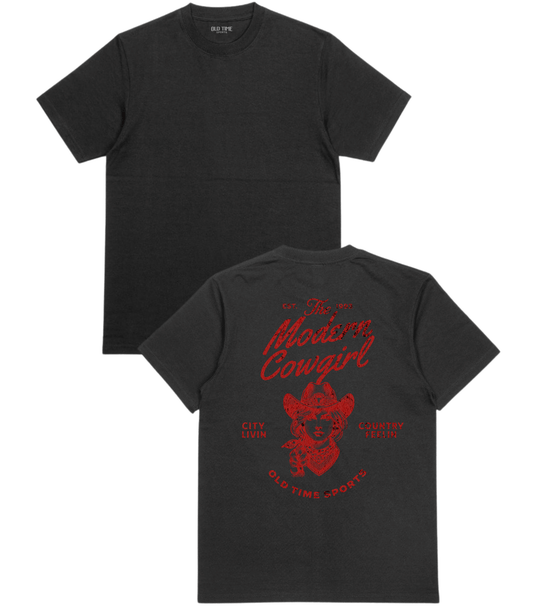 Modern Cowgirl T-Shirt - Old Time Sports