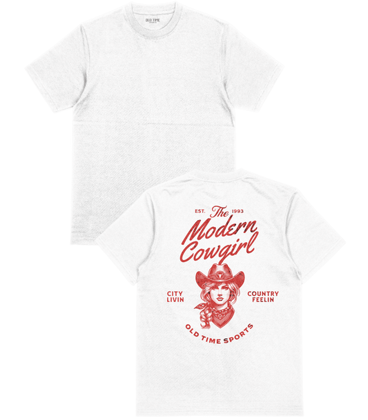 Modern Cowgirl T-Shirt - Old Time Sports