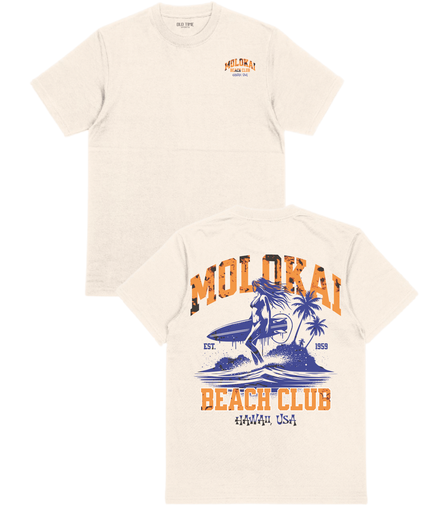 Molokai Beach Club T-Shirt - Old Time Sports