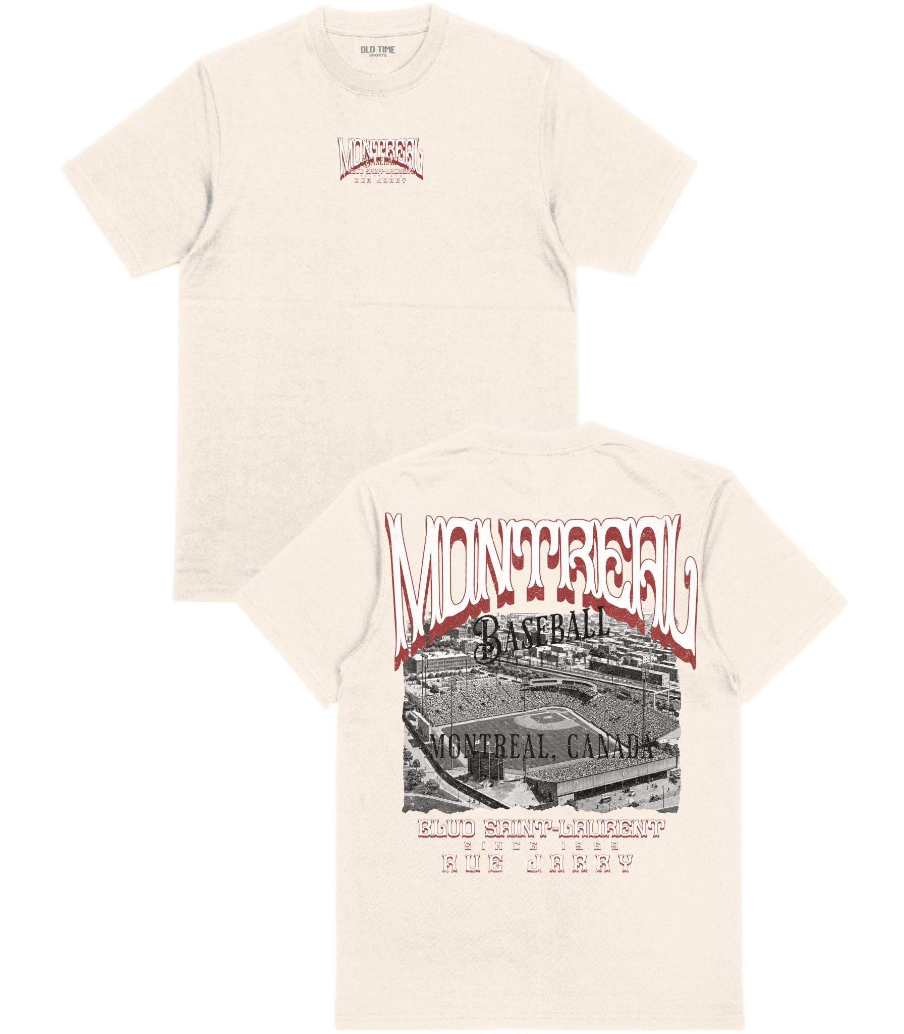 MON Baseball Poster T-Shirt - Old Time Sports