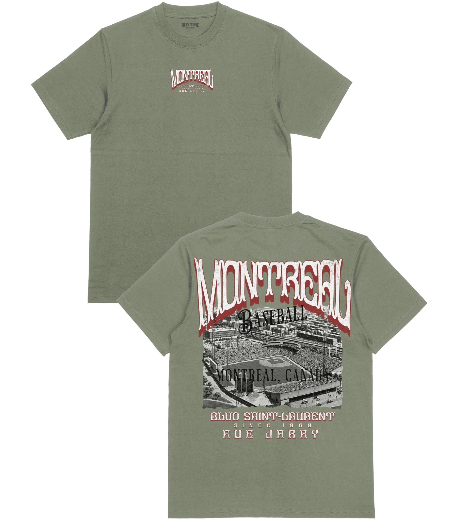 MON Baseball Poster T-Shirt - Old Time Sports