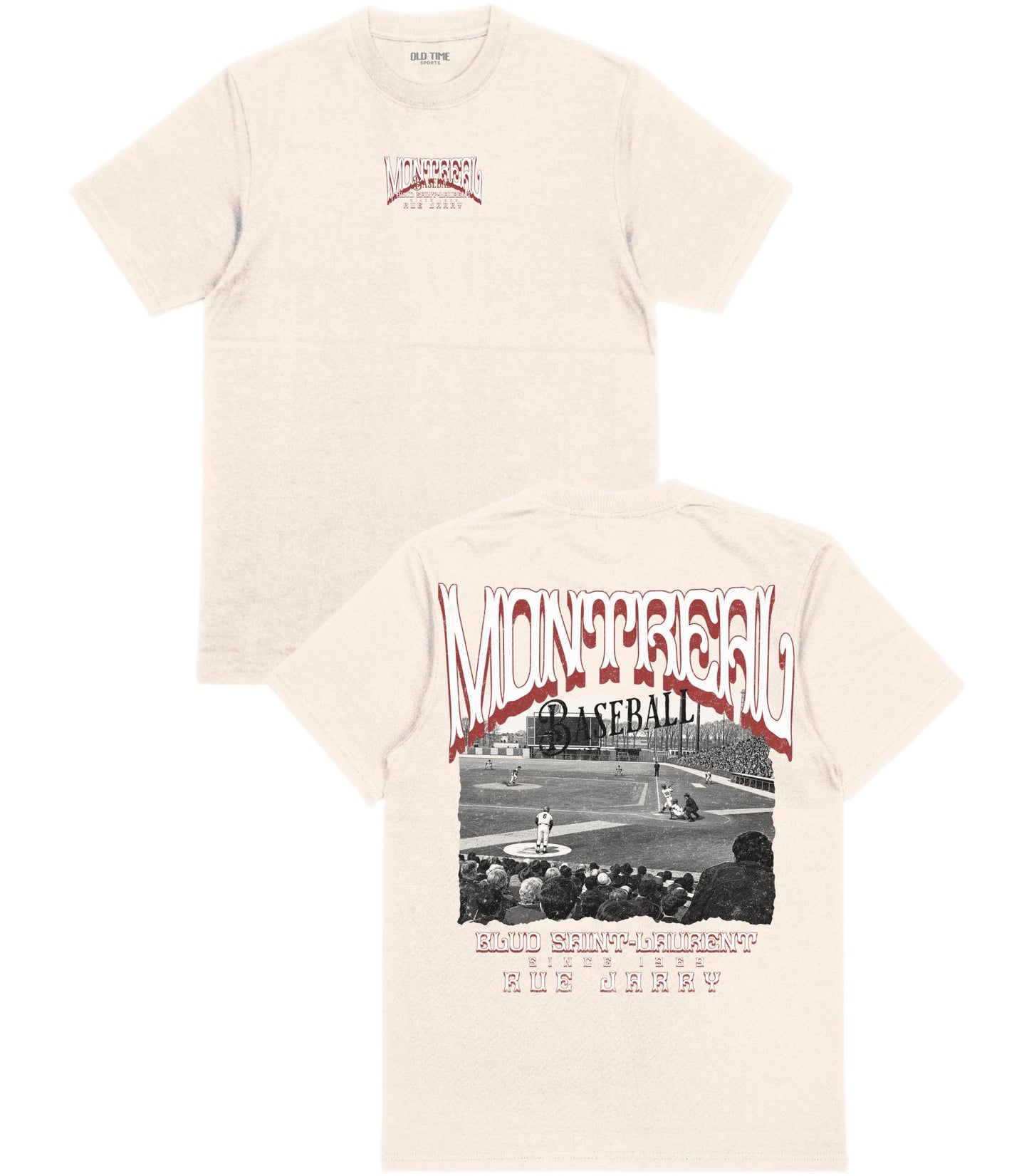 MON Baseball Poster v2 T-Shirt - Old Time Sports