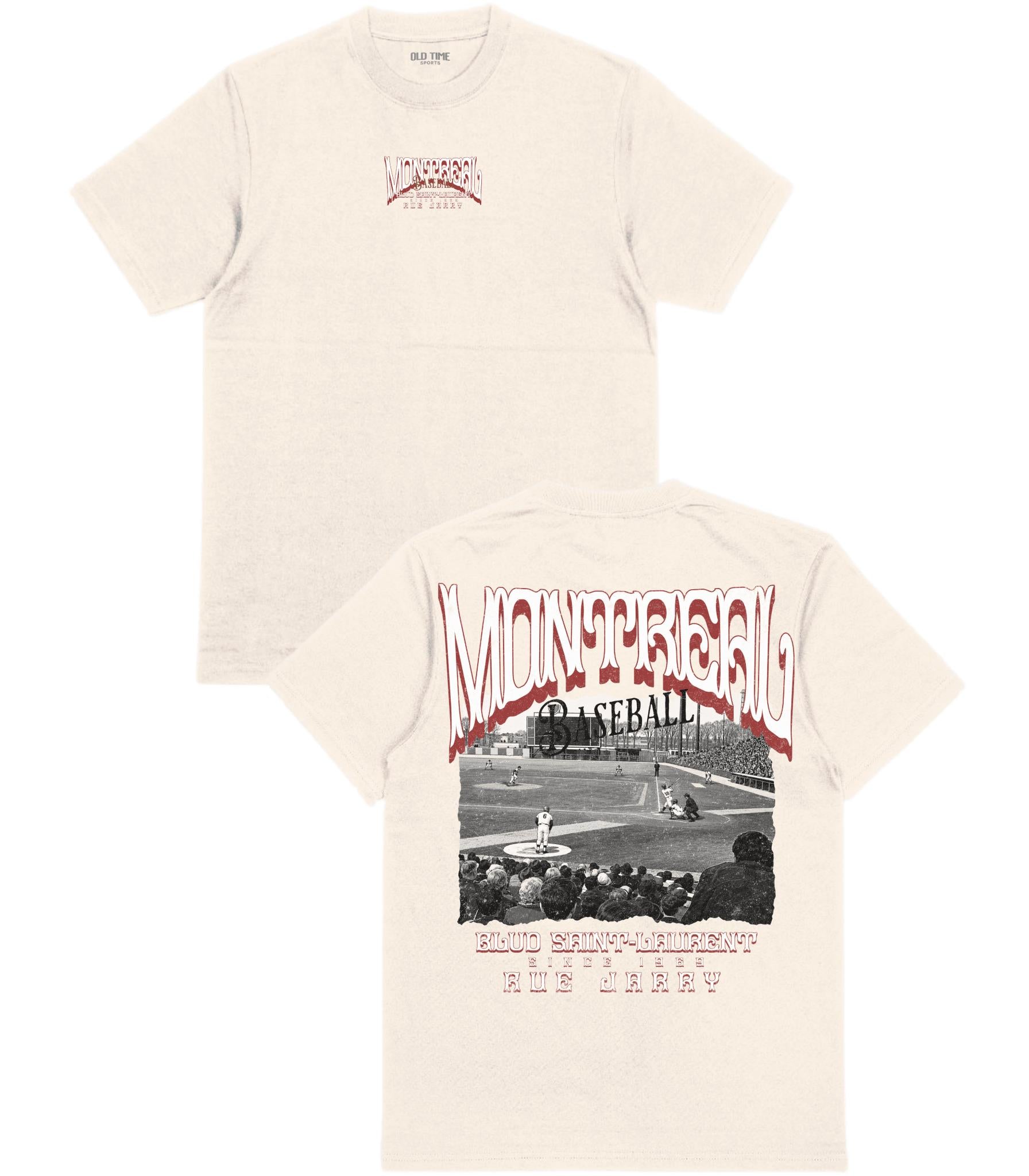 MON Baseball Poster v2 T-Shirt - Old Time Sports