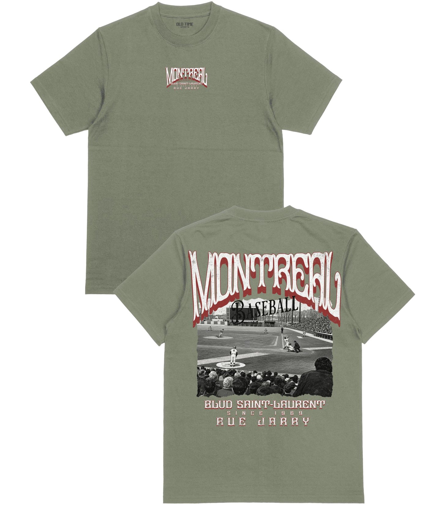 MON Baseball Poster v2 T-Shirt - Old Time Sports
