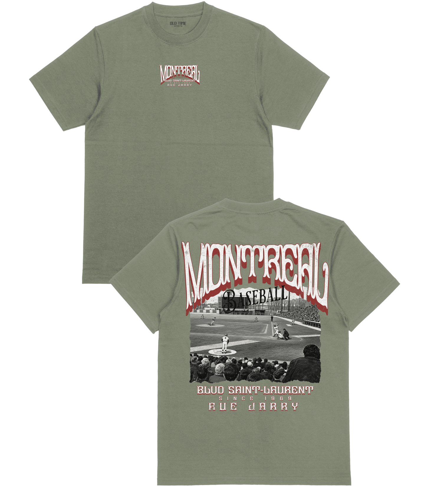 MON Baseball Poster v2 T-Shirt - Old Time Sports