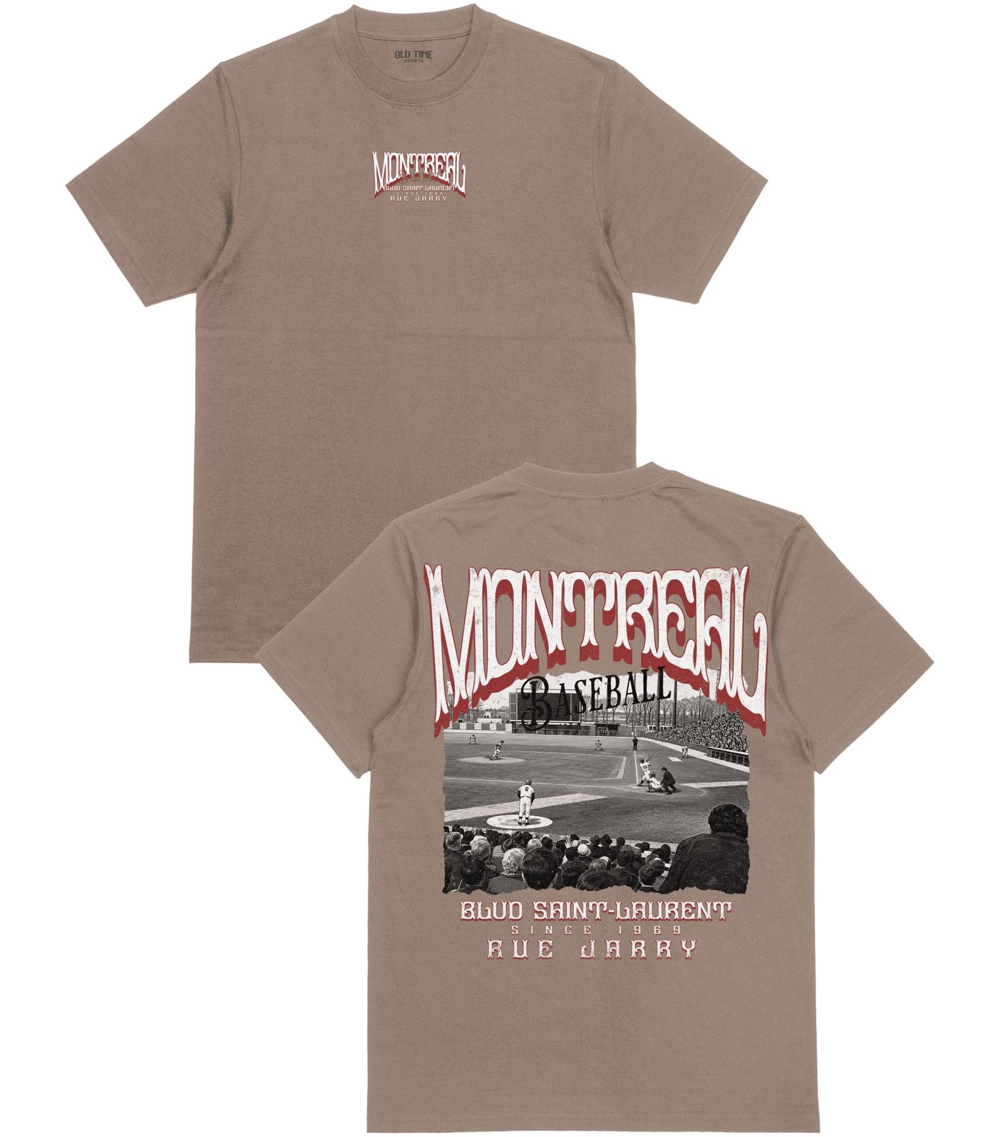 MON Baseball Poster v2 T-Shirt - Old Time Sports