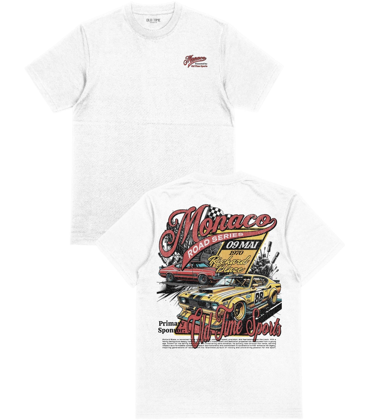 Monaco Road Series T-Shirt - Old Time Sports