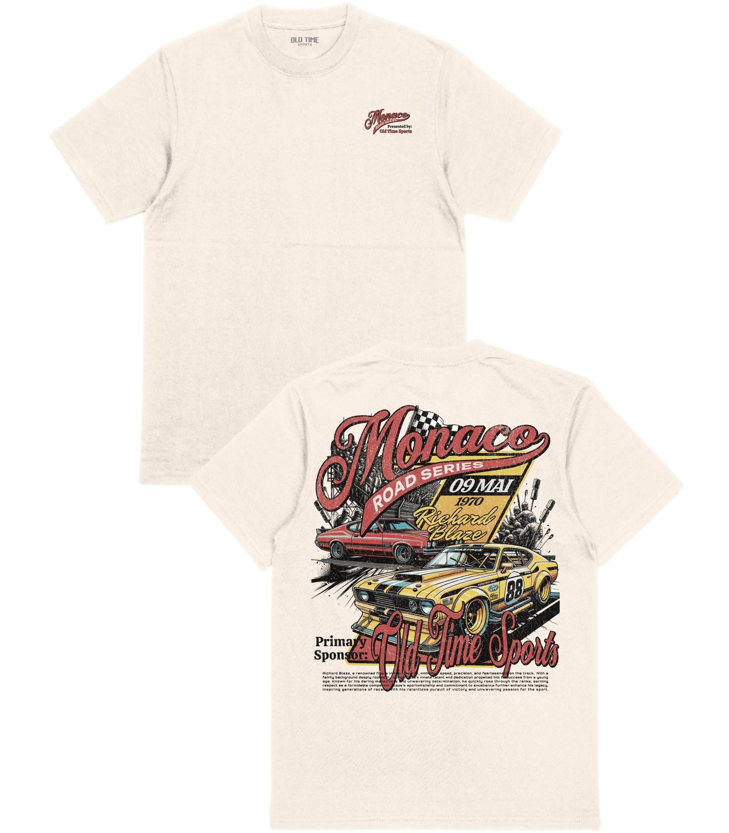 Monaco Road Series T-Shirt - Old Time Sports