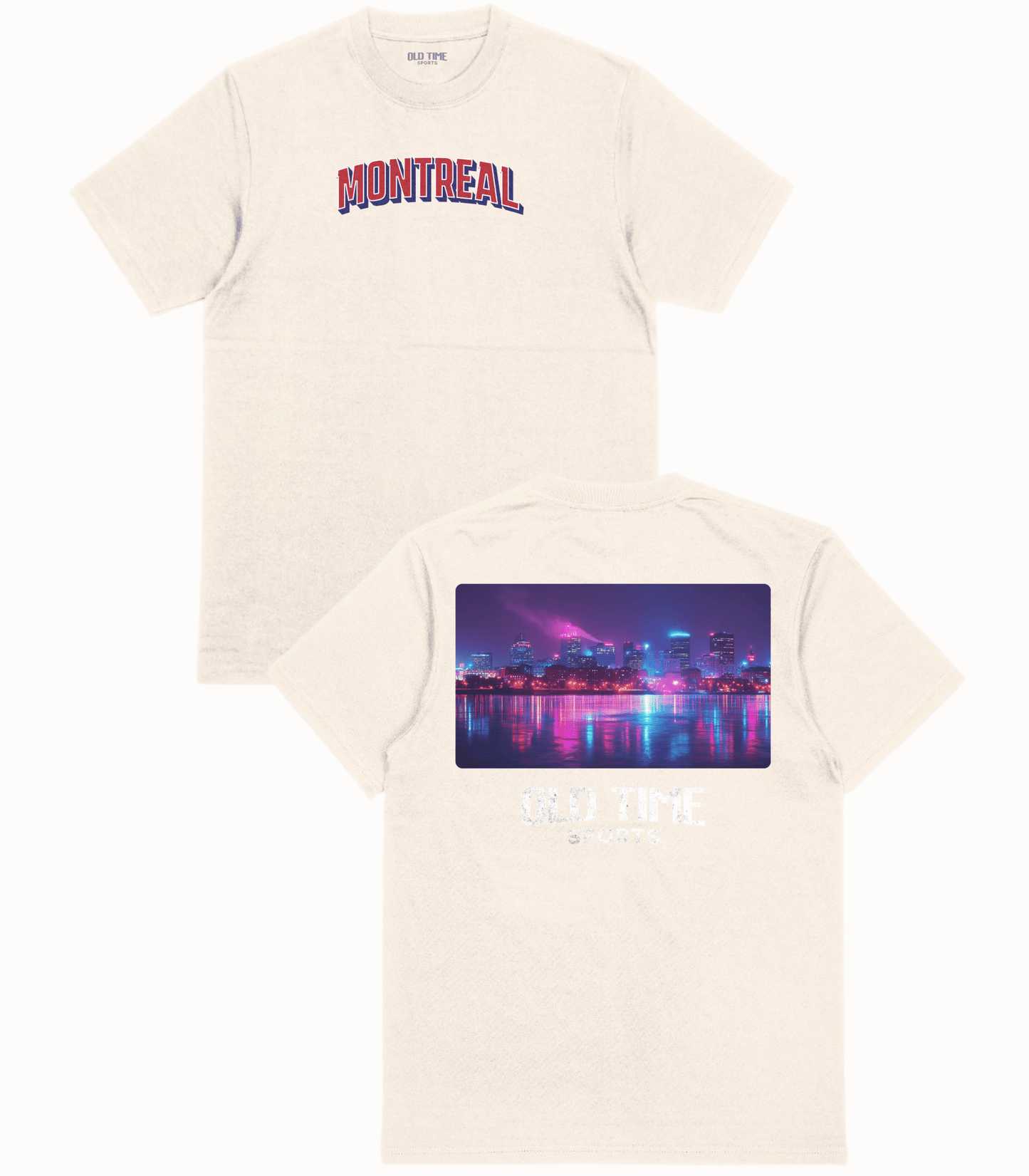 Montreal Hockey Cityscape T-Shirt - Old Time Sports