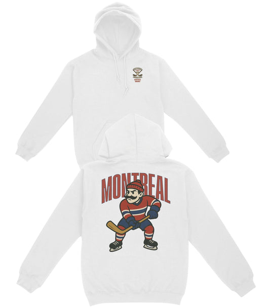 Montreal Hockey v1 Basic Hoodie