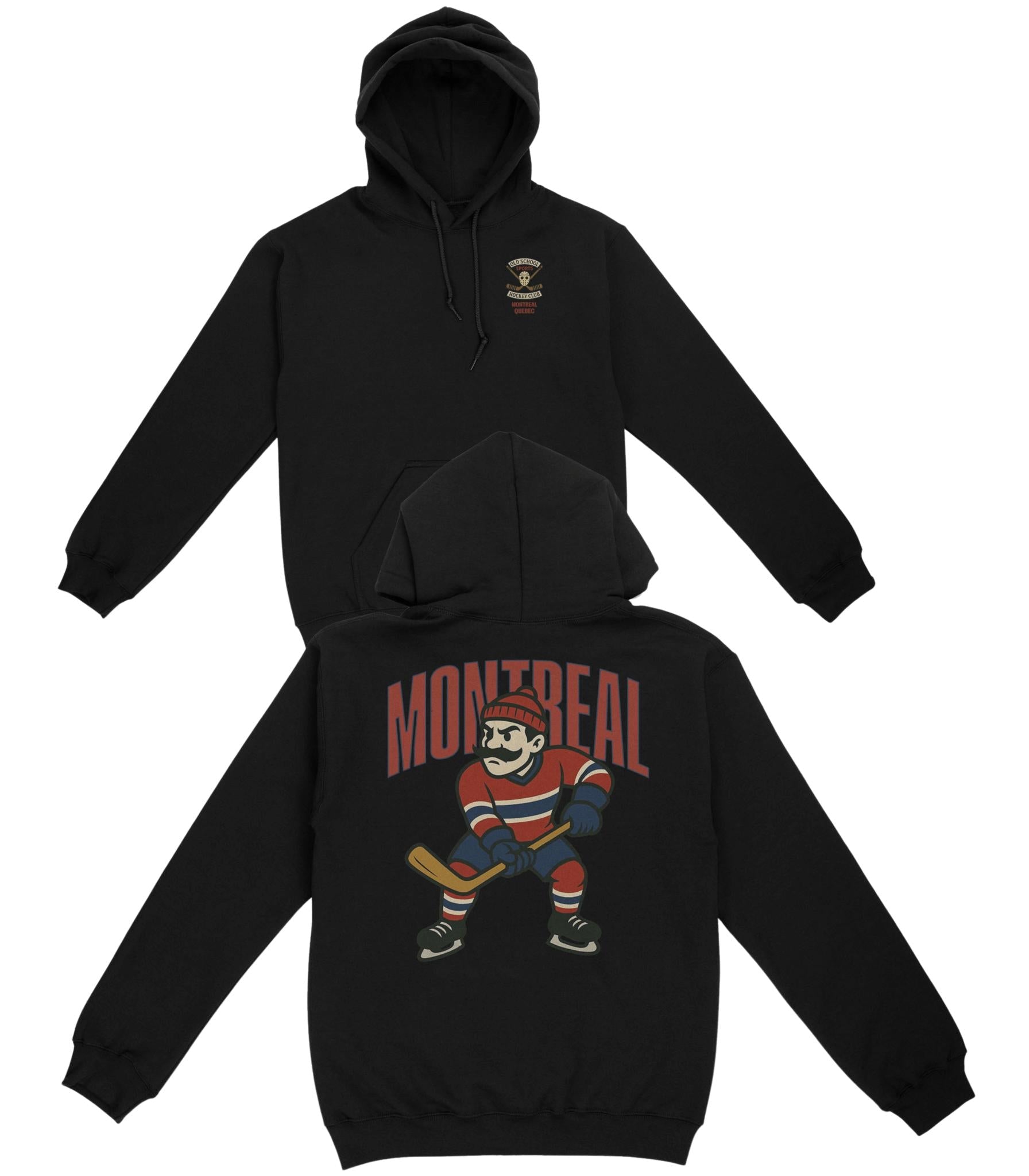 Montreal Hockey v1 Basic Hoodie