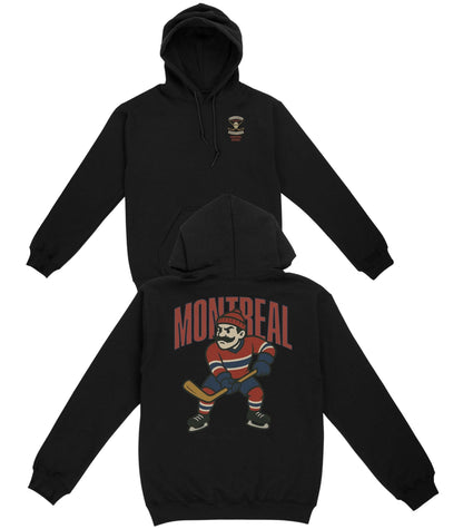 Montreal Hockey v1 Basic Hoodie