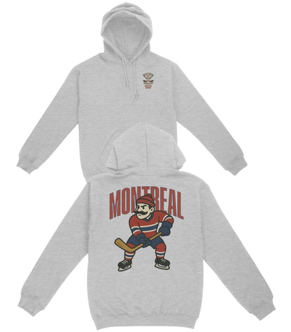 Montreal Hockey v1 Basic Hoodie