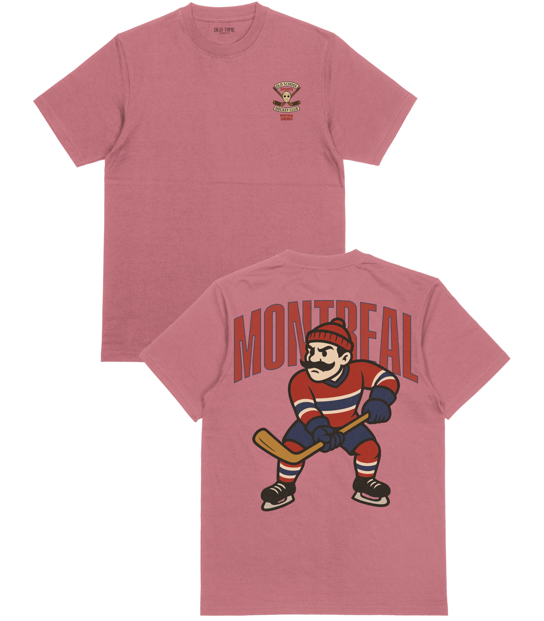 Montreal Hockey v1 T-Shirt - Old Time Sports