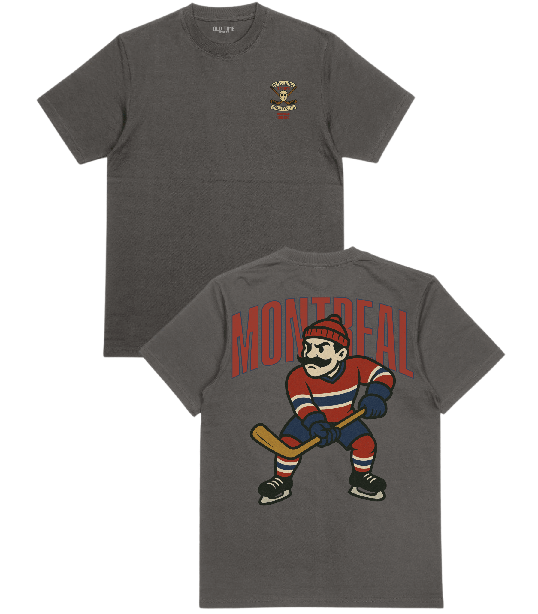 Montreal Hockey v1 T-Shirt - Old Time Sports