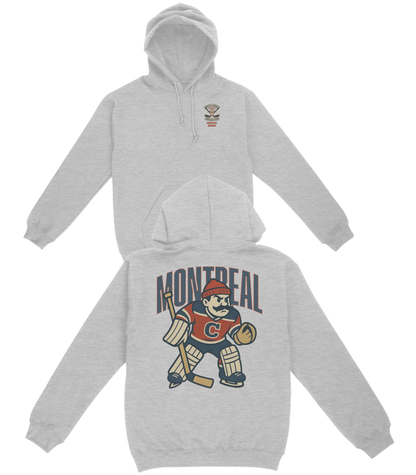 Montreal Hockey v2 Basic Hoodie - Old Time Sports