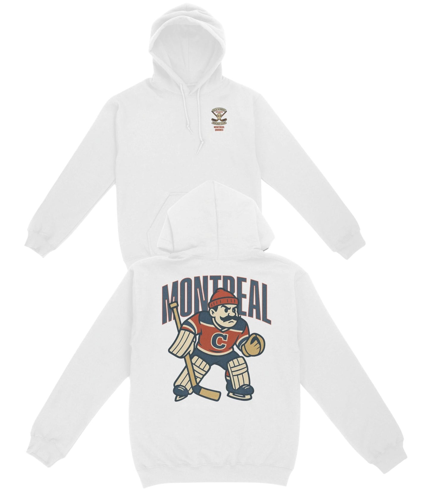 Montreal Hockey v2 Basic Hoodie