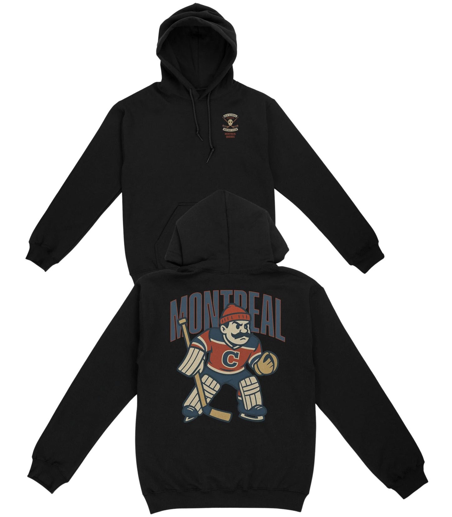 Montreal Hockey v2 Basic Hoodie