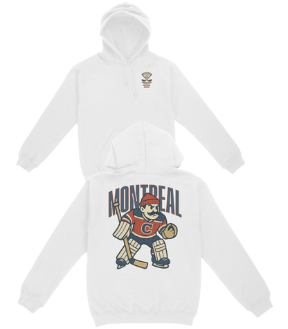 Montreal Hockey v2 Basic Hoodie - Old Time Sports