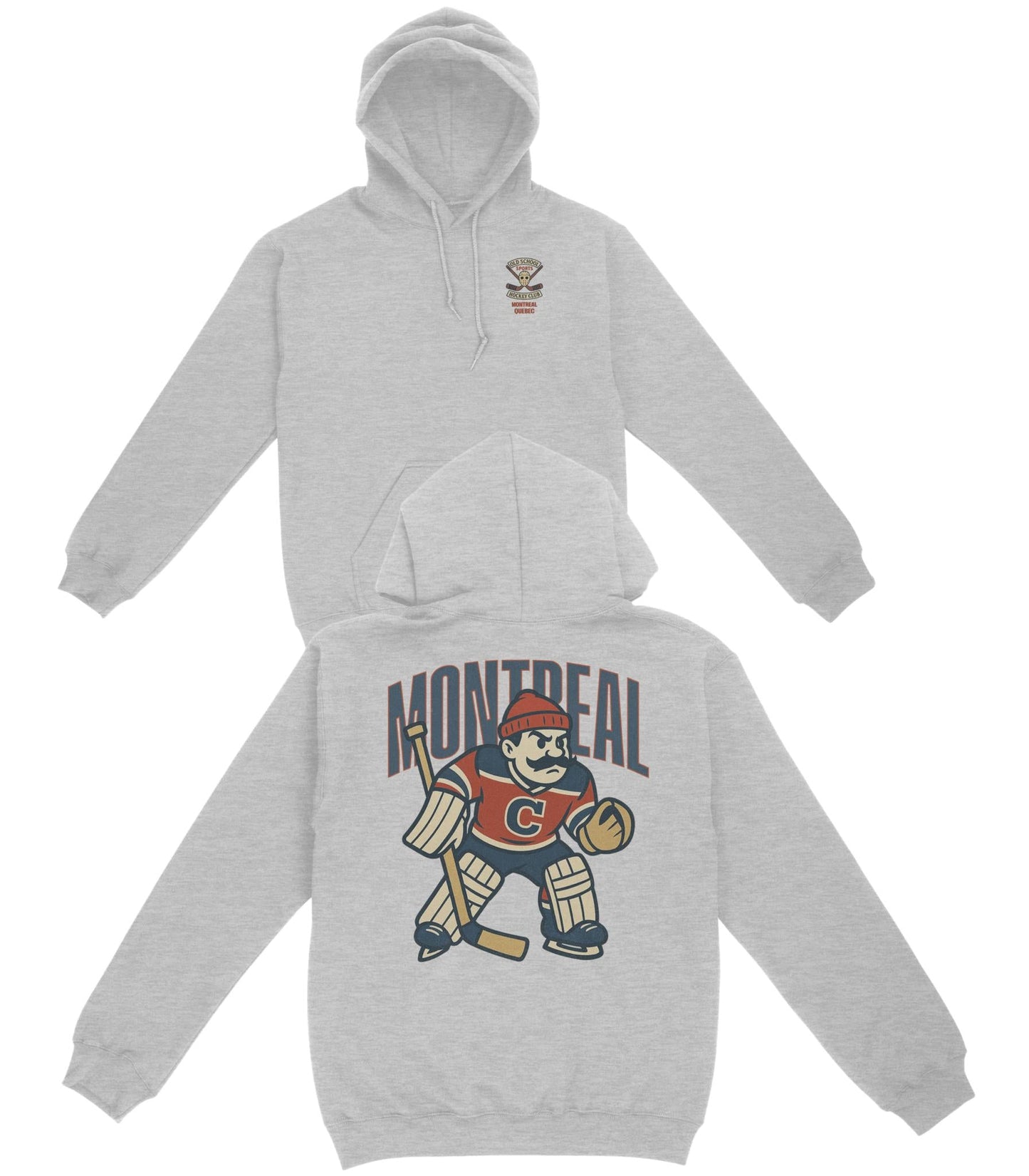 Montreal Hockey v2 Basic Hoodie