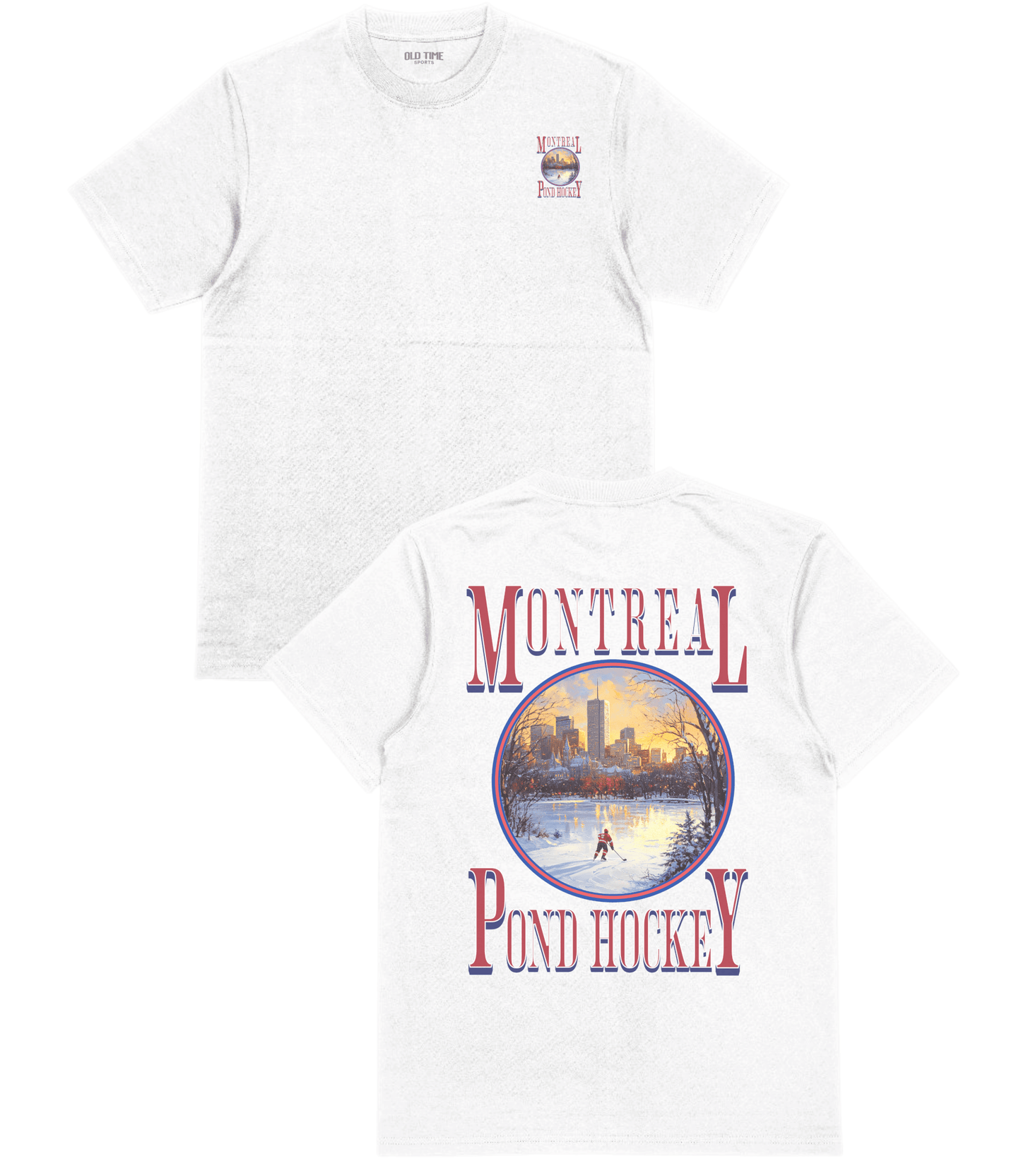 Montreal Pond Hockey T-Shirt - Old Time Sports